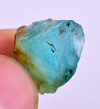 82Grams GEM BLUE OPAL HIGH QUALITY PERU ROUGH SCENIC MINERAL SPECIMEN OB163