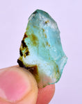 82Grams GEM BLUE OPAL HIGH QUALITY PERU ROUGH SCENIC MINERAL SPECIMEN OB163