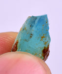 82Grams GEM BLUE OPAL HIGH QUALITY PERU ROUGH SCENIC MINERAL SPECIMEN OB163
