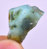 82Grams GEM BLUE OPAL HIGH QUALITY PERU ROUGH SCENIC MINERAL SPECIMEN OB163