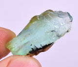 82Grams GEM BLUE OPAL HIGH QUALITY PERU ROUGH SCENIC MINERAL SPECIMEN OB163