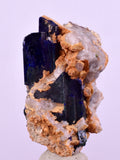 4cms GEM AZURITE CRYSTALS MALACHITE ROYAL BLUE COLOR SHINY UB373