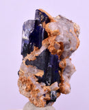 4cms GEM AZURITE CRYSTALS MALACHITE ROYAL BLUE COLOR SHINY UB373