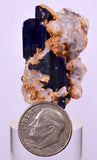 4cms GEM AZURITE CRYSTALS MALACHITE ROYAL BLUE COLOR SHINY UB373