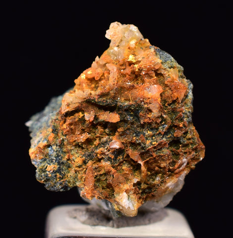 1.2cms UNIQUE NATIVE GOLD INCAS PERU QUARTZ CRYSTALS LB205