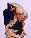4cms GEM AZURITE CRYSTALS MALACHITE ROYAL BLUE COLOR SHINY UB373