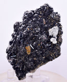 8 cms HUTCHINSONITE PYRITE QUARTZ ORPIMENT CRYSTALS PERU MB171