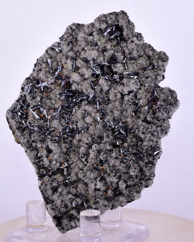 8 cms HUTCHINSONITE PYRITE QUARTZ ORPIMENT CRYSTALS PERU MB171