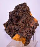 12.7cms GOETHITE BOTRYOIDAL IRIDESCENT CRYSTALS PERU IRON NEW FIND MINERAL ZB54