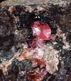 4.3cm RHODOCHROSITE CRYSTALS PERU OLD STOCK UCHUCCHACUA MINERAL SPECIMEN RB736