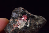 4.3cm RHODOCHROSITE CRYSTALS PERU OLD STOCK UCHUCCHACUA MINERAL SPECIMEN RB736