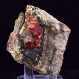 4.7cm RHODOCHROSITE CRYSTALS PERU OLD STOCK UCHUCCHACUA MINERAL SPECIMEN RB737