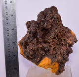 12.7cms GOETHITE BOTRYOIDAL IRIDESCENT CRYSTALS PERU IRON NEW FIND MINERAL ZB54