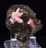 4.7cm RHODOCHROSITE CRYSTALS PERU OLD STOCK UCHUCCHACUA MINERAL SPECIMEN RB738