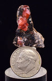 2.9cm RHODOCHROSITE CRYSTALS PERU OLD STOCK UCHUCCHACUA MINERAL SPECIMEN RB739