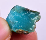 15cts GEM BLUE OPAL HIGH QUALITY PERU ROUGH SCENIC MINERAL SPECIMEN OB160