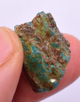 15cts GEM BLUE OPAL HIGH QUALITY PERU ROUGH SCENIC MINERAL SPECIMEN OB160