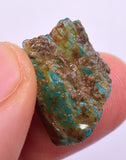 15cts GEM BLUE OPAL HIGH QUALITY PERU ROUGH SCENIC MINERAL SPECIMEN OB160