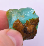 50cts GEM BLUE OPAL HIGH QUALITY PERU ROUGH SCENIC MINERAL SPECIMEN OB161