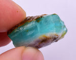 50cts GEM BLUE OPAL HIGH QUALITY PERU ROUGH SCENIC MINERAL SPECIMEN OB161