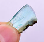 7cts GEM BLUE OPAL HIGH QUALITY PERU ROUGH SCENIC MINERAL SPECIMEN OB162