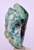 5.6cms DRUZY CHRYSOCOLLA QUARTZ CRYSTAL LILY MINE PERU 2000 YEAR DB315