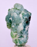 5.6cms DRUZY CHRYSOCOLLA QUARTZ CRYSTAL LILY MINE PERU 2000 YEAR DB315