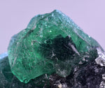 6.6cms JORDANITE FLUORITE BOULANGERITE CRYSTAL MILPO PERU SHINY KB83
