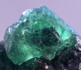 6.6cms JORDANITE FLUORITE BOULANGERITE CRYSTAL MILPO PERU SHINY KB83