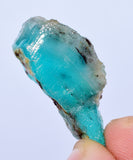 16.5cts GEM BLUE OPAL HIGH QUALITY PERU ROUGH SCENIC MINERAL SPECIMEN OB158