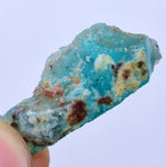 16.5cts GEM BLUE OPAL HIGH QUALITY PERU ROUGH SCENIC MINERAL SPECIMEN OB158