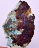 5.1cms DRUZY CHRYSOCOLLA QUARTZ CRYSTAL LILY MINE PERU 2000 YEAR DB319