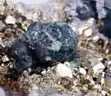 15cms JORDANITE FLUORITE BOULANGERITE CRYSTAL MILPO PERU SHINY KB84