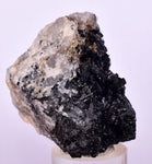 4.7cm GEM TOURMALINE SCHORL QUARTZ SHINY CRYSTALS PERU MINERAL SPECIMEN WB39