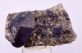 5.8cms GALENA QUARTZ PYRITE CRYSTAL CUBIC PERU MINERAL SPECIMEN  GB77