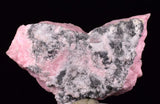 5.3cms RHODOCHROSITE CALCITE CRYSTALS JORDANITE (?) GALENA PERU RB741