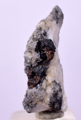2cms NATIVE SILVER WIRE PERU UCHUCCHACUA MINE MINERAL SPECIMEN HB304