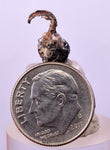 1.2cms NATIVE SILVER WIRE PERU UCHUCCHACUA MINE MINERAL SPECIMEN HB305
