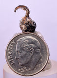 1.2cms NATIVE SILVER WIRE PERU UCHUCCHACUA MINE MINERAL SPECIMEN HB305