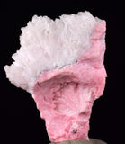 5cms RHODOCHROSITE CALCITE CRYSTALS JORDANITE (?) GALENA PERU RB742