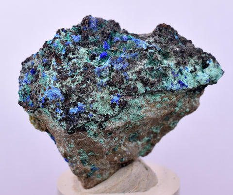 4cms GEM BROCHANTITE LINARITE CHRYSOCOLLA CHILE MINERAL SPECIMEN ZB58