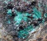 4cms GEM BROCHANTITE LINARITE CHRYSOCOLLA CHILE MINERAL SPECIMEN ZB58