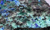 4cms GEM BROCHANTITE LINARITE CHRYSOCOLLA CHILE MINERAL SPECIMEN ZB58