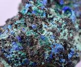 4cms GEM BROCHANTITE LINARITE CHRYSOCOLLA CHILE MINERAL SPECIMEN ZB58