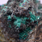 4cms GEM BROCHANTITE LINARITE CHRYSOCOLLA CHILE MINERAL SPECIMEN ZB58
