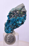 5.3cms QUARTZ CHRYSOCOLLA BOTRYOIDAL TENTADORA MINE PERU MINERAL SPECIMEN CB191