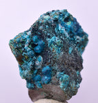 4.1cms QUARTZ CHRYSOCOLLA BOTRYOIDAL TENTADORA MINE PERU MINERAL SPECIMEN CB192