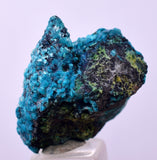 2.3cms QUARTZ CHRYSOCOLLA BOTRYOIDAL TENTADORA MINE PERU MINERAL SPECIMEN CB193