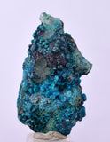 3.1cms QUARTZ CHRYSOCOLLA BOTRYOIDAL TENTADORA MINE PERU MINERAL SPECIMEN CB194