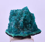 1.8cm GEM BLUE MALACHITE PSEUDOMORPH CHRYSOCOLLA PERU ROSETTE  CRYSTAL UB291